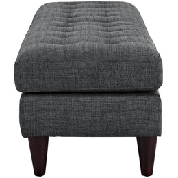 Empress Large Bench in Gray