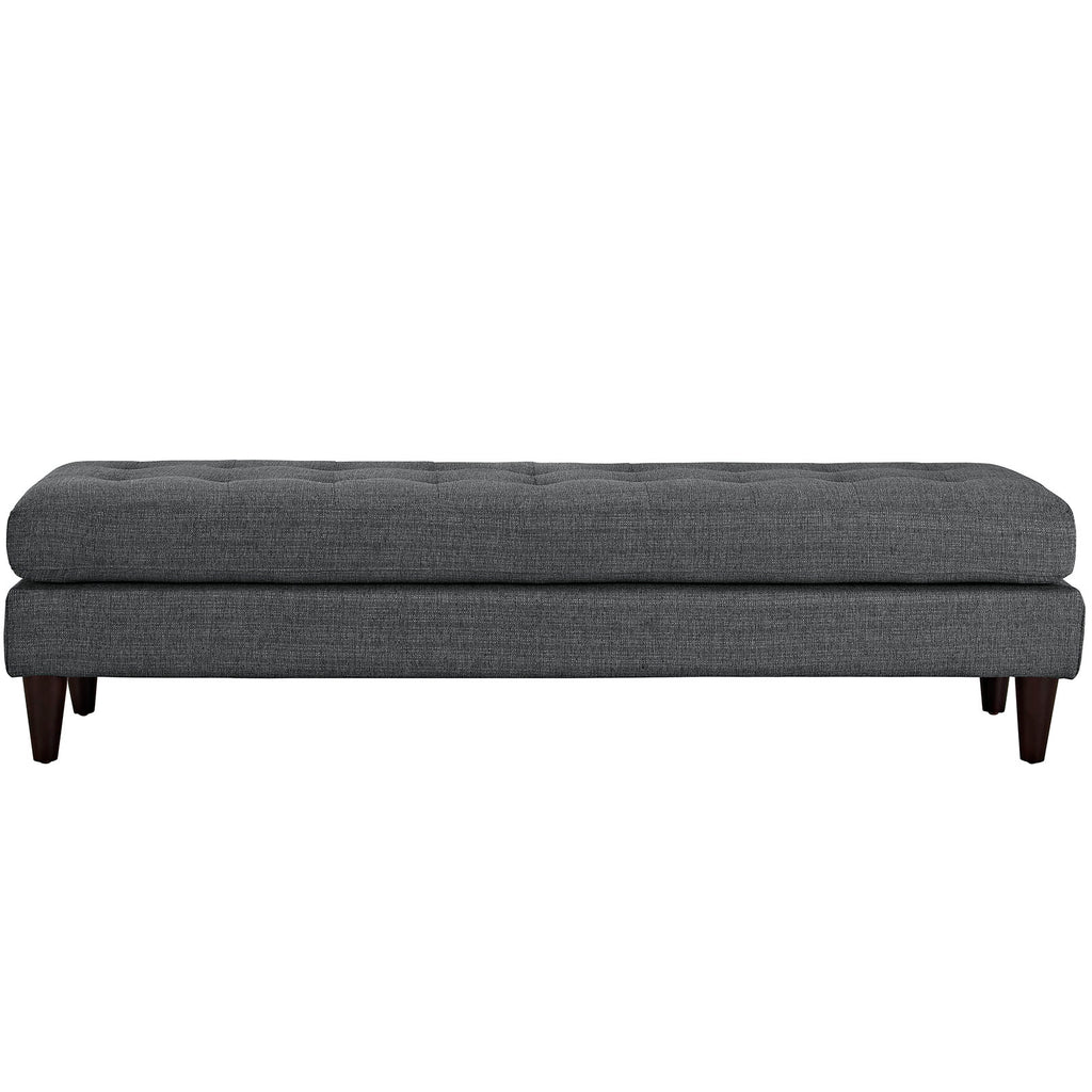 Empress Large Bench in Gray