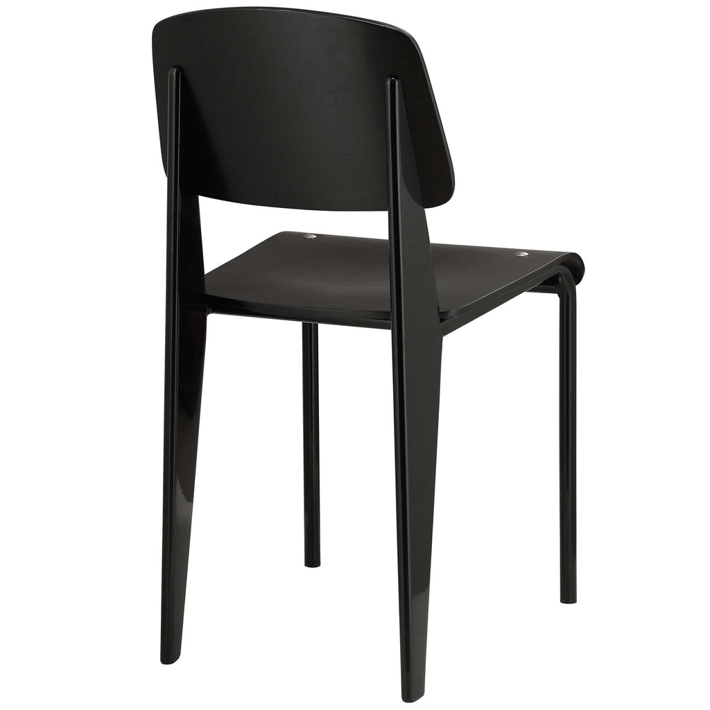 Cabin Dining Side Chair in Black