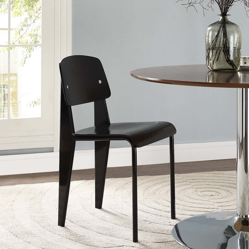 Cabin Dining Side Chair in Black