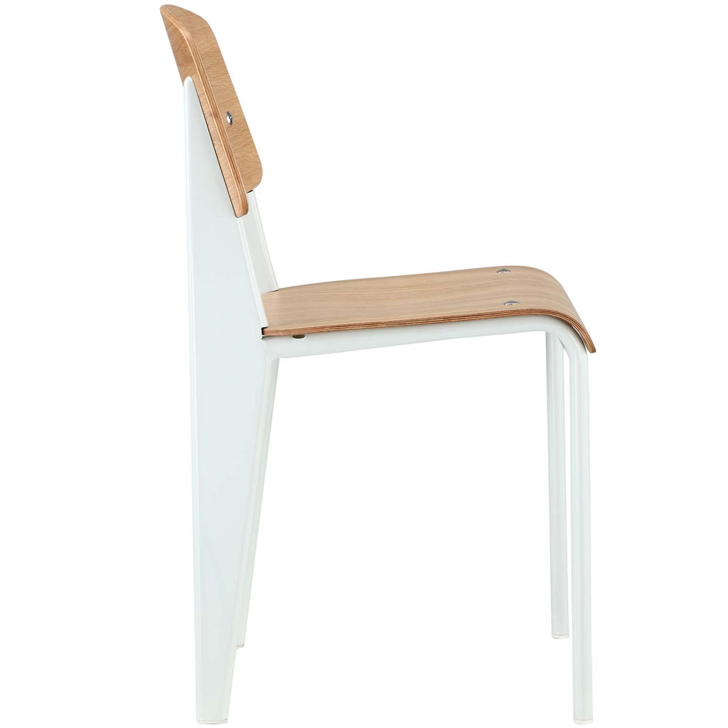 Cabin Dining Side Chair in Natural White