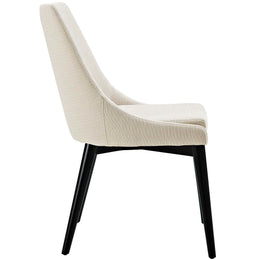 Viscount Fabric Dining Chair in Beige