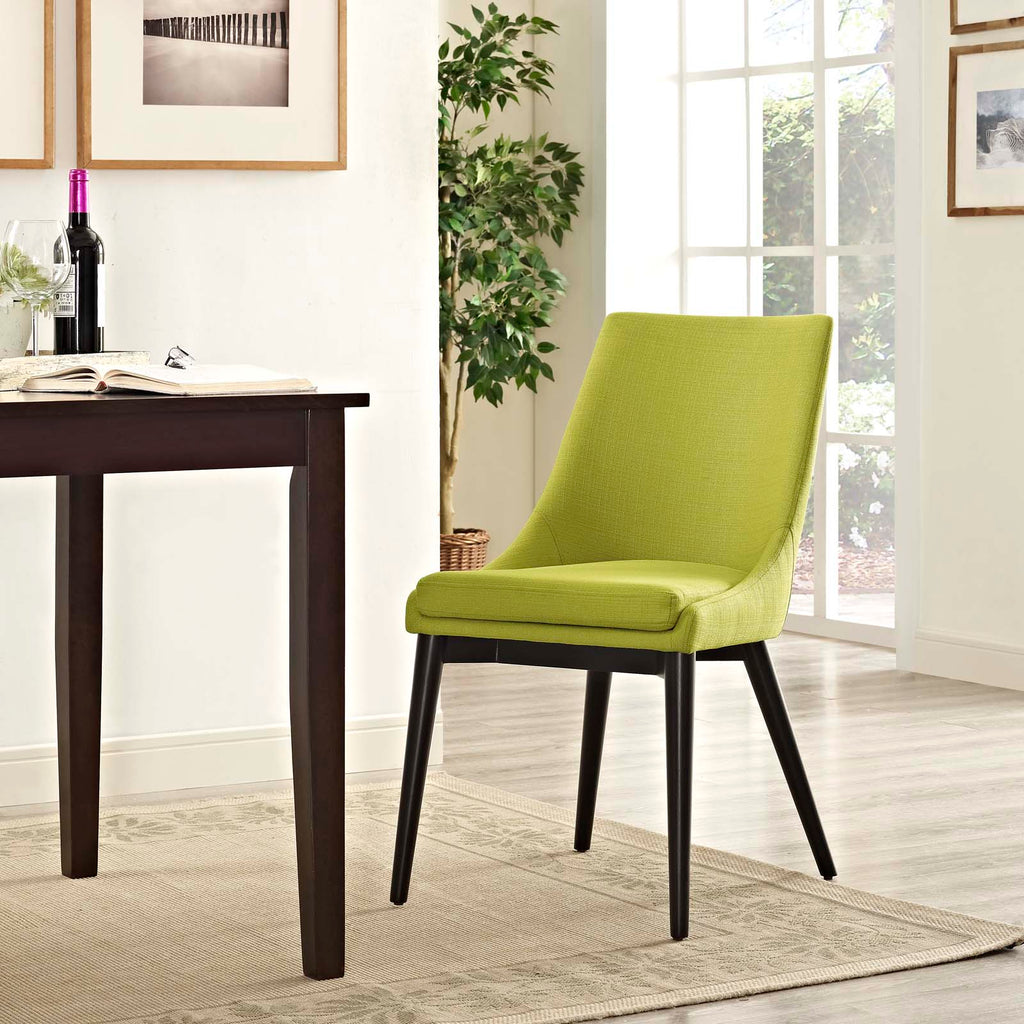 Viscount Fabric Dining Chair in Wheatgrass