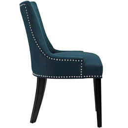 Marquis Fabric Dining Chair in Azure