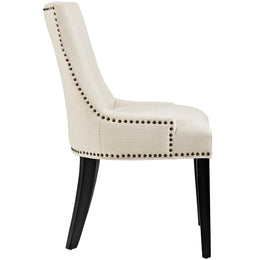 Marquis Fabric Dining Chair in Beige