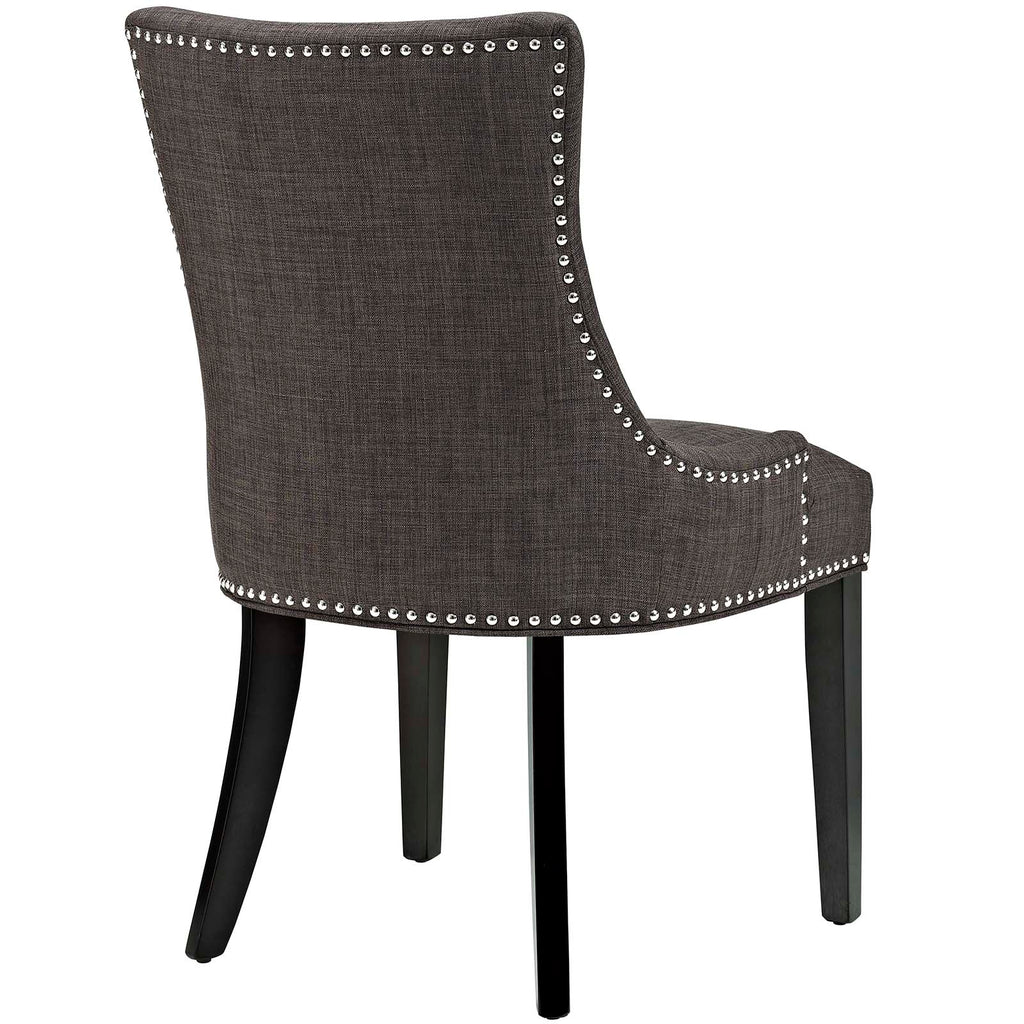 Marquis Fabric Dining Chair in Brown