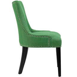 Marquis Fabric Dining Chair in Kelly Green