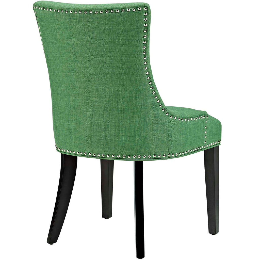 Marquis Fabric Dining Chair in Kelly Green