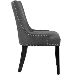 Marquis Fabric Dining Chair in Gray