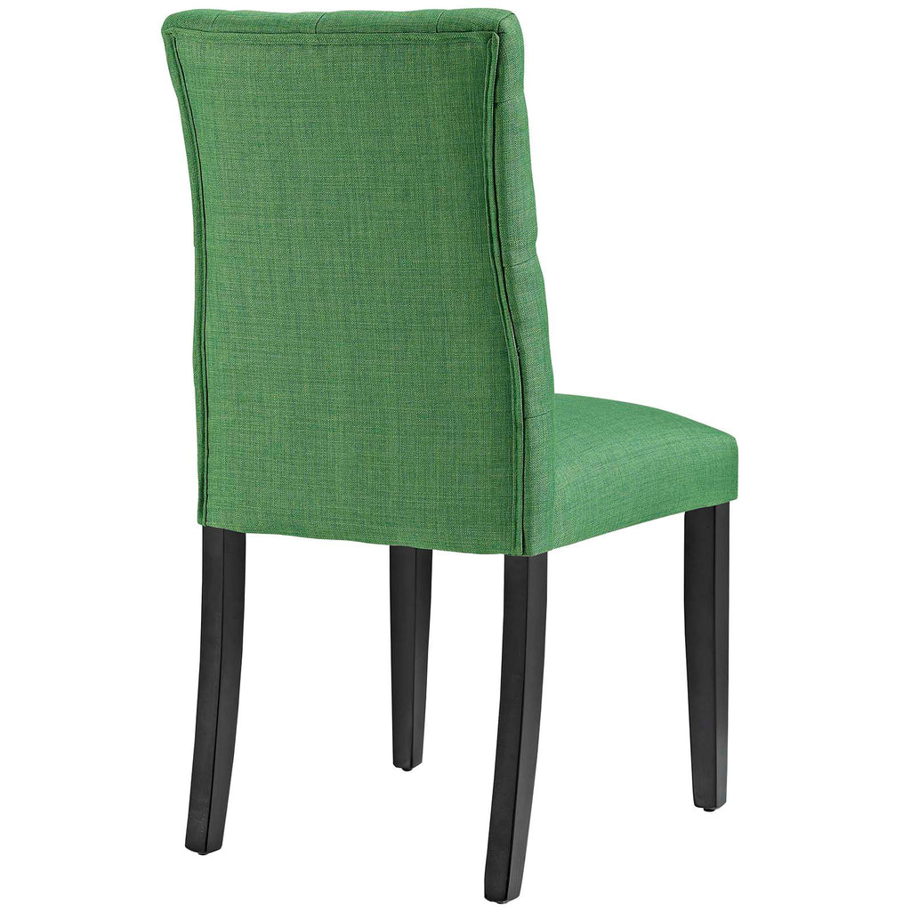 Duchess Fabric Dining Chair in Kelly Green