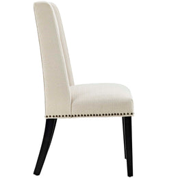 Baron Fabric Dining Chair in Beige