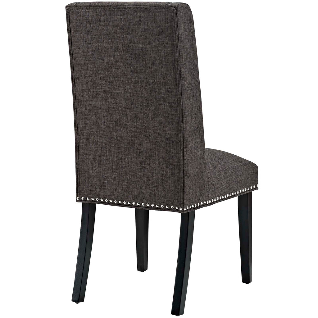 Baron Fabric Dining Chair in Brown