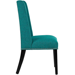 Baron Fabric Dining Chair in Teal