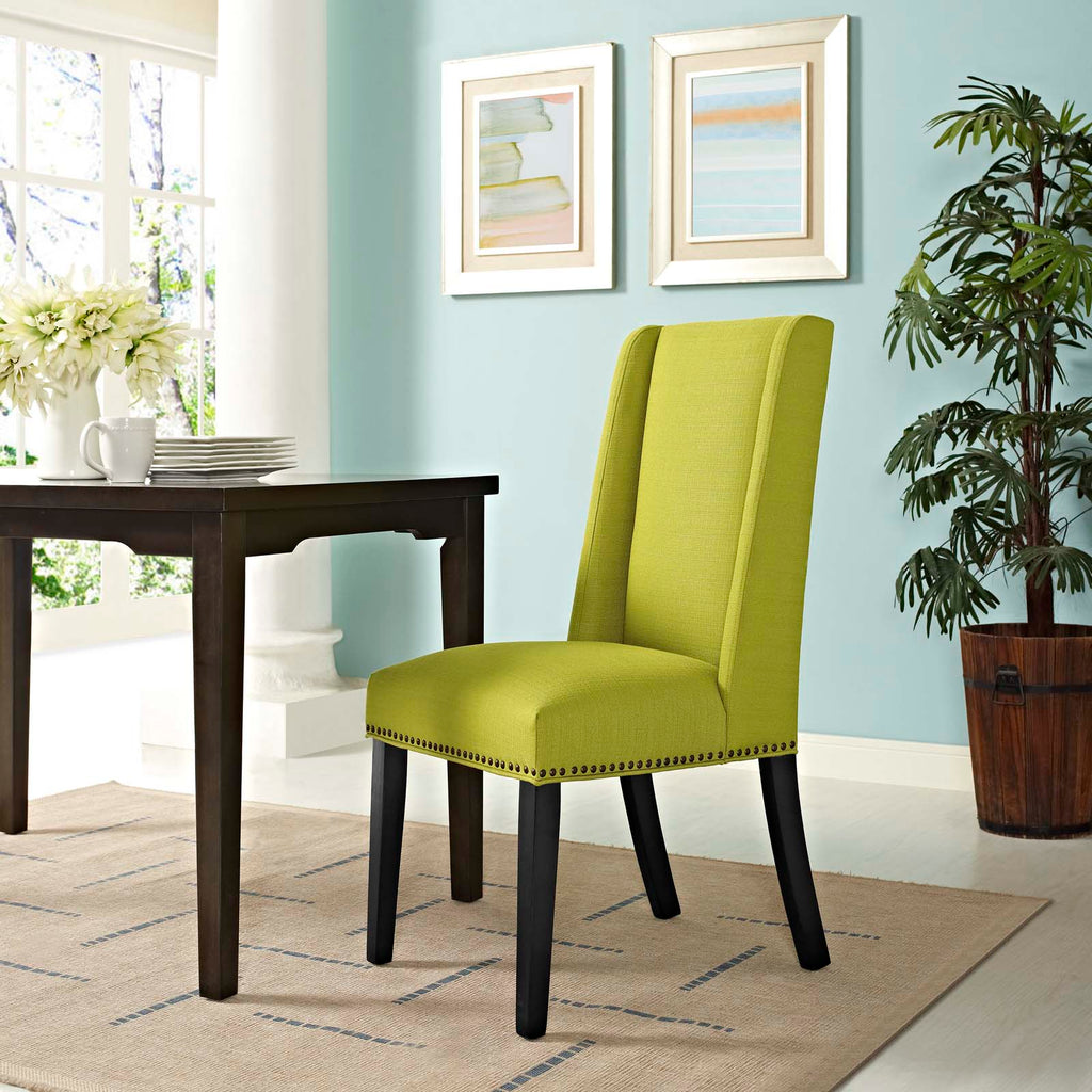 Baron Fabric Dining Chair in Wheatgrass