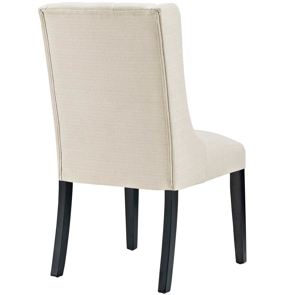 Baronet Fabric Dining Chair in Beige