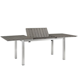 Shore Outdoor Patio Wood Dining Table