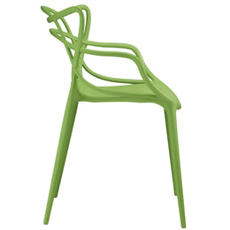 Entangled Dining Set Set of 2 in Green