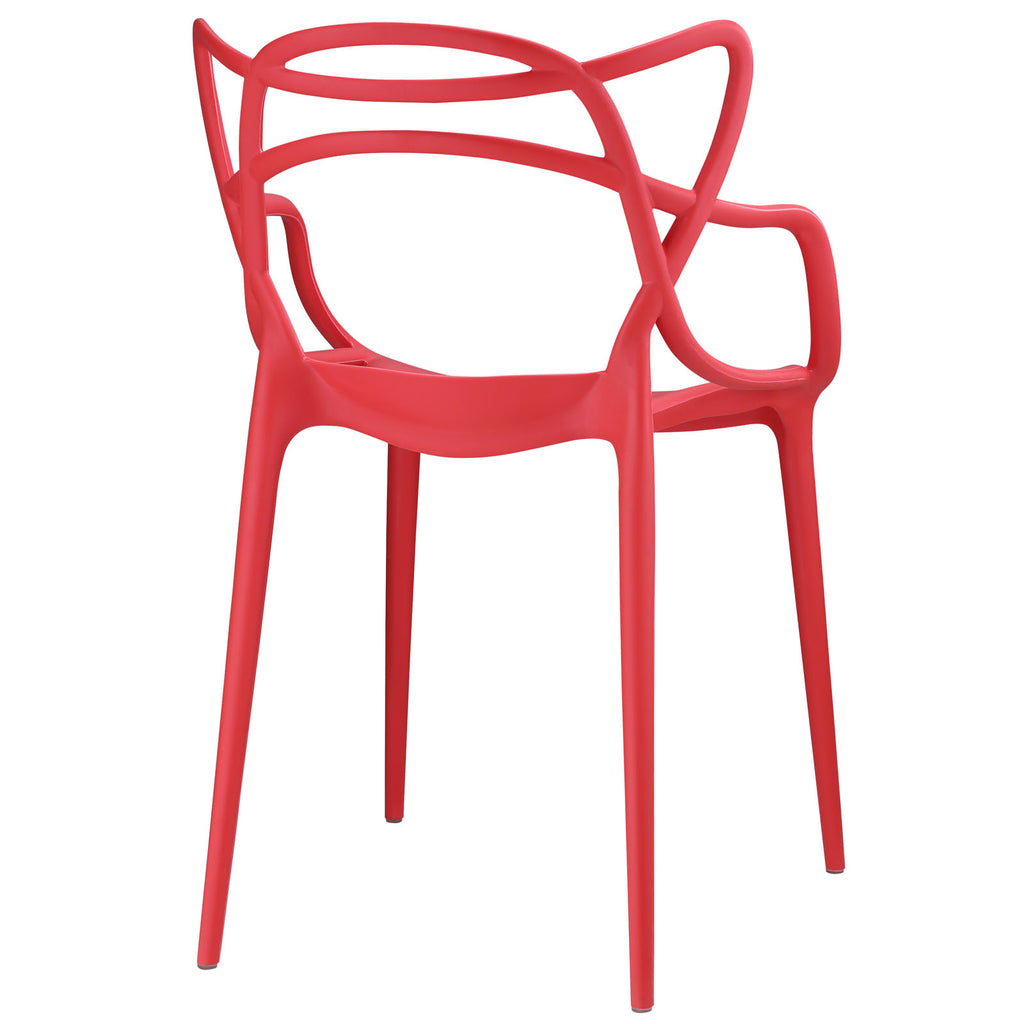 Entangled Dining Set Set of 2 in Red