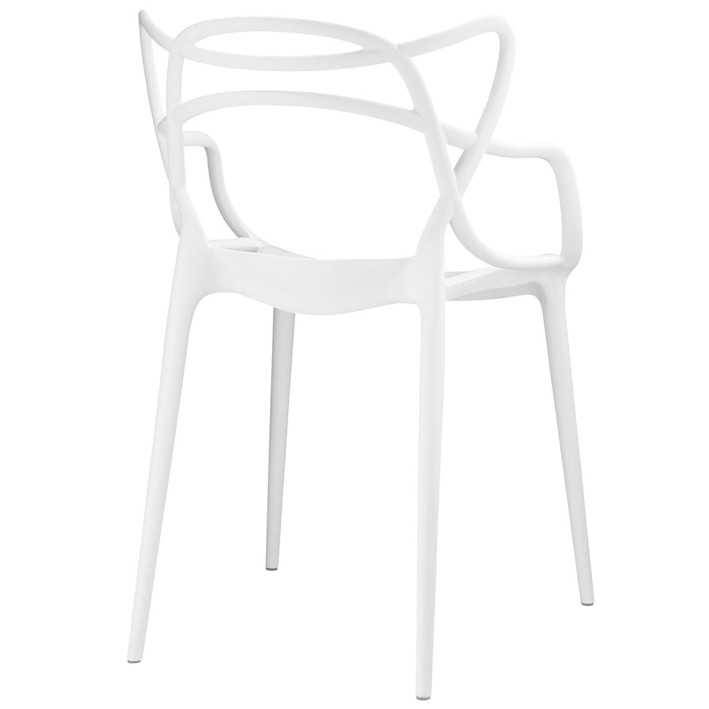 Entangled Dining Set Set of 2 in White