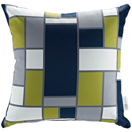 Modway Two Piece Outdoor Patio Pillow Set in Rectangle