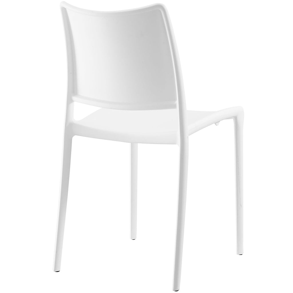 Hipster Dining Side Chair Set of 2 in White