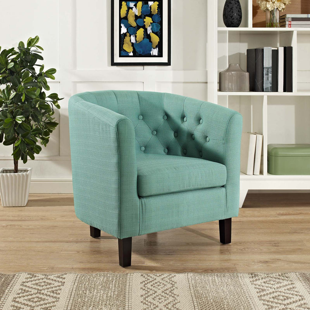 Prospect Upholstered Fabric Armchair in Laguna