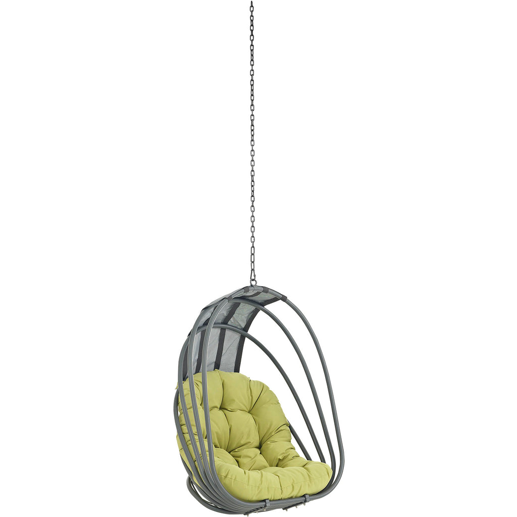 Whisk Outdoor Patio Swing Chair Without Stand in Peridot