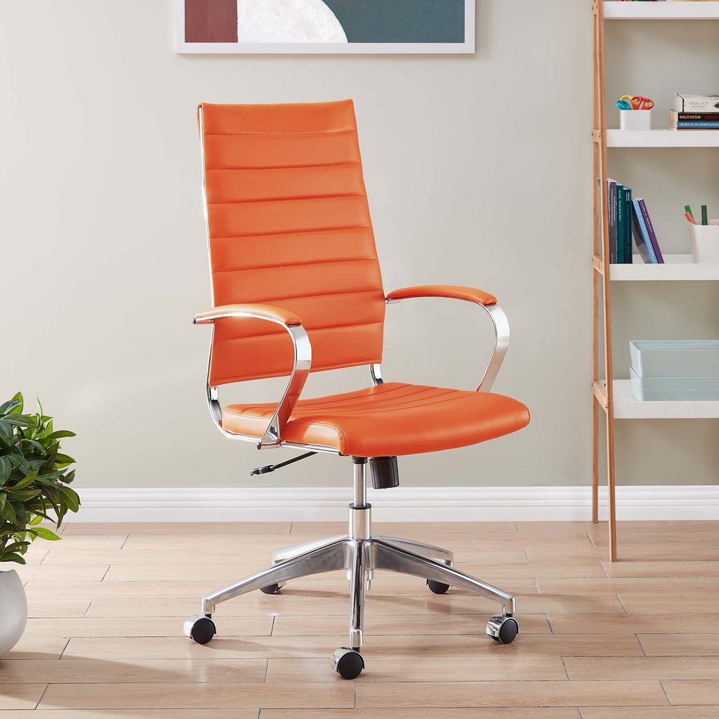 Jive Highback Office Chair in Orange-2