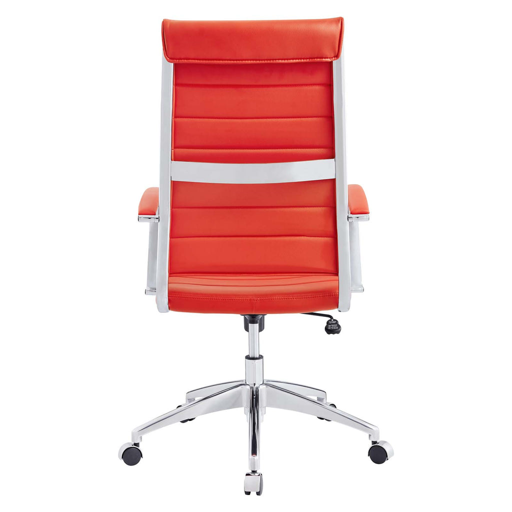 Jive Highback Office Chair in Red-2