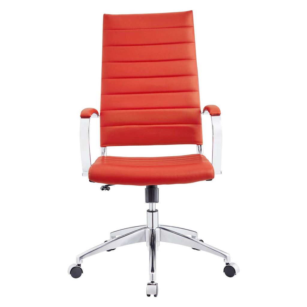 Jive Highback Office Chair in Red-2