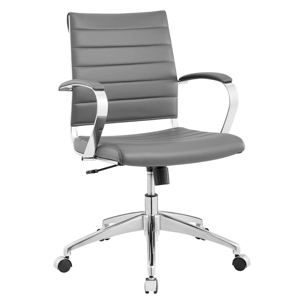 Jive Mid Back Office Chair in Gray-2