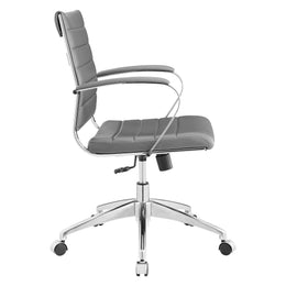 Jive Mid Back Office Chair in Gray-2