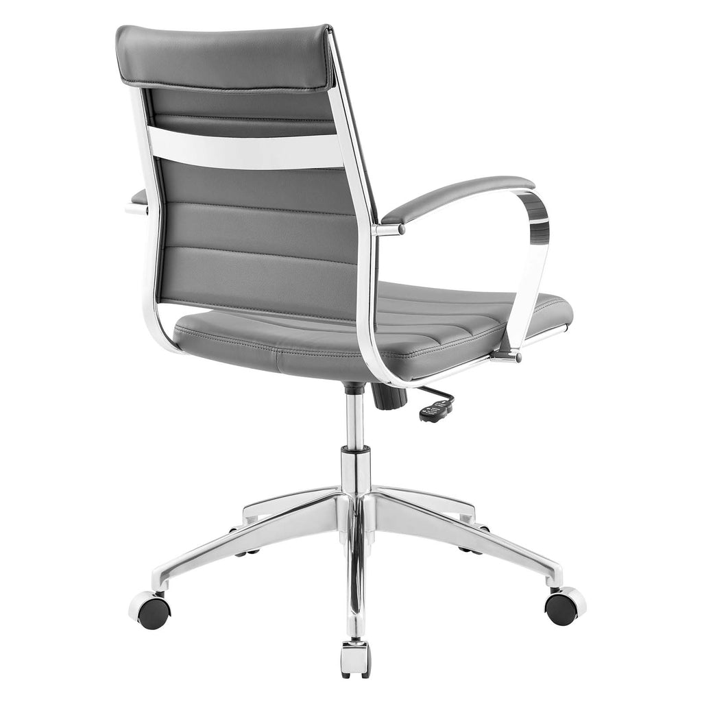 Jive Mid Back Office Chair in Gray-2