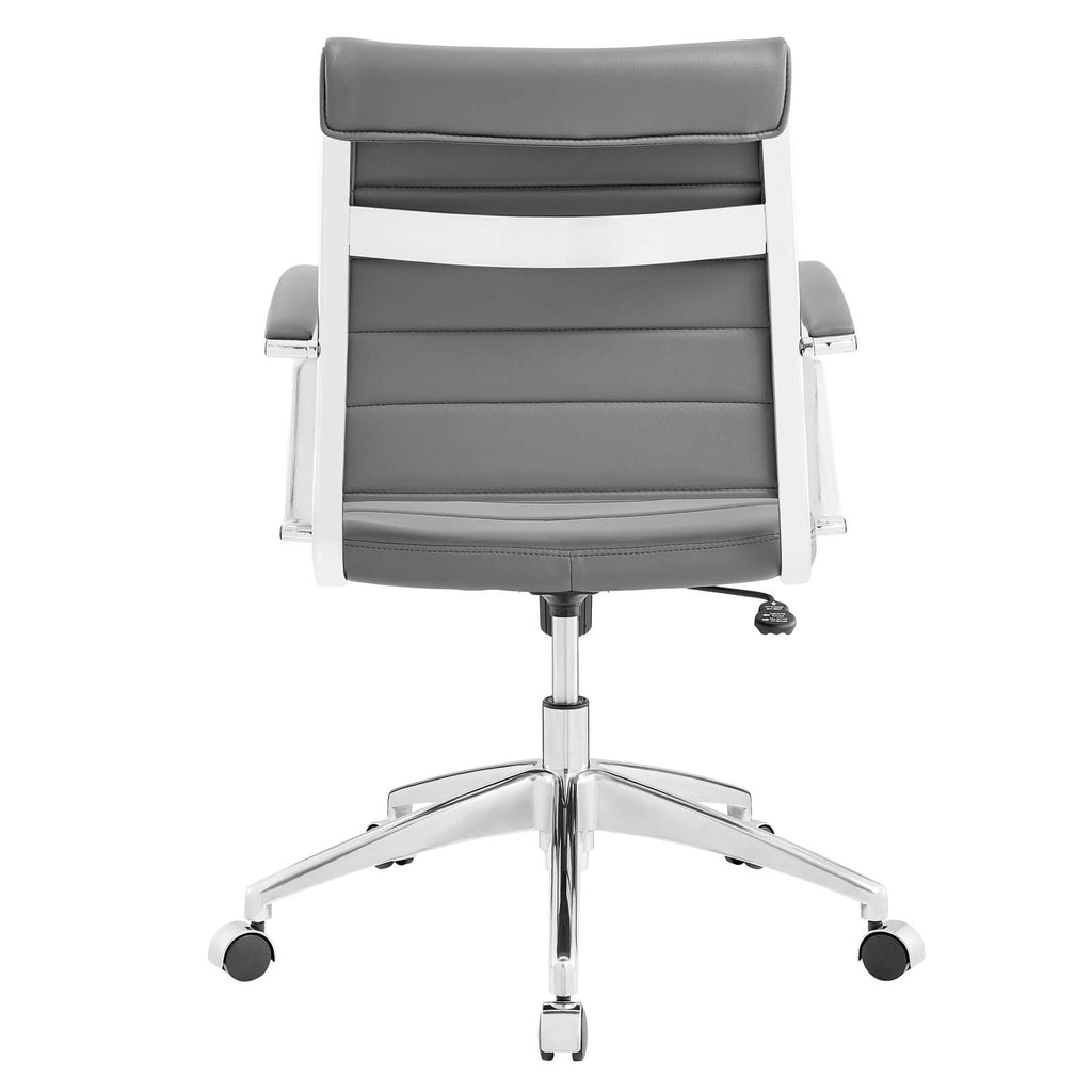 Jive Mid Back Office Chair in Gray-2