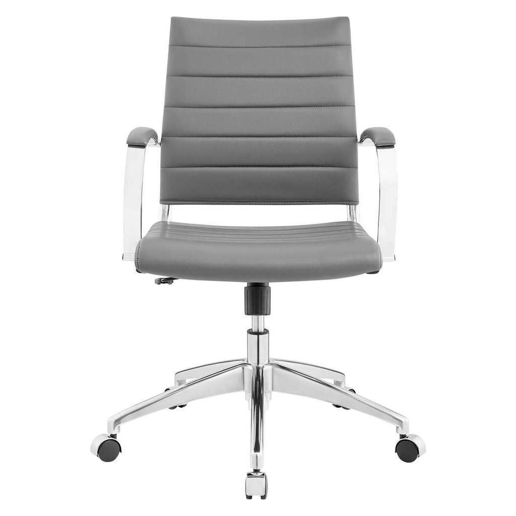 Jive Mid Back Office Chair in Gray-2