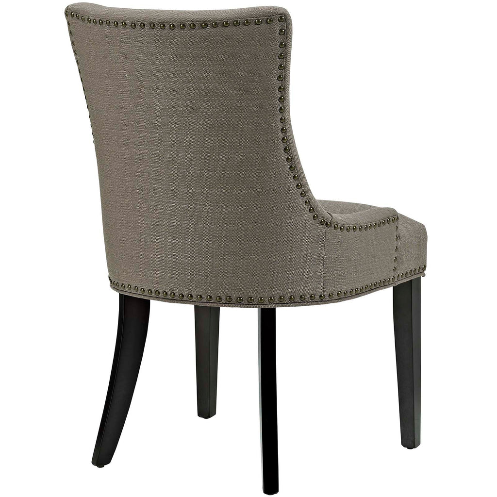 Marquis Dining Side Chair Fabric Set of 2 in Granite