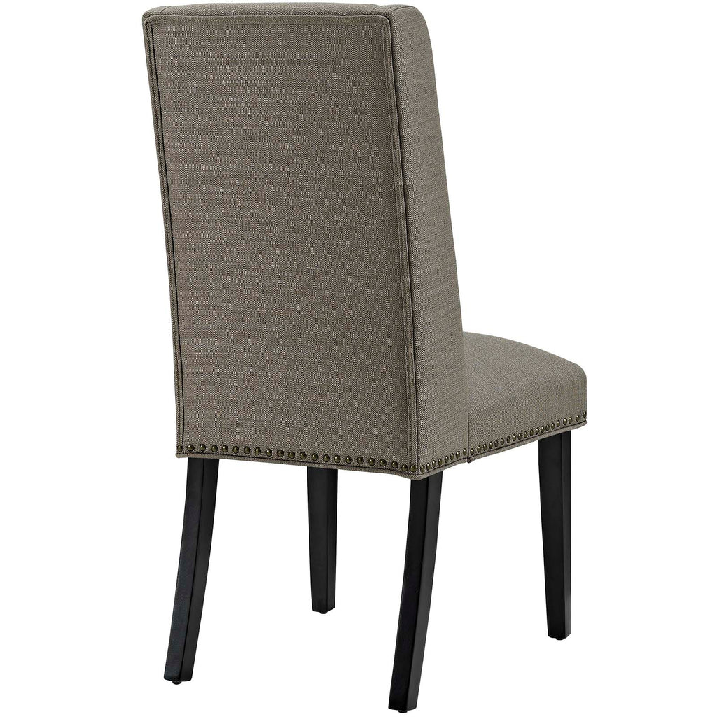 Baron Dining Chair Fabric Set of 2 in Granite