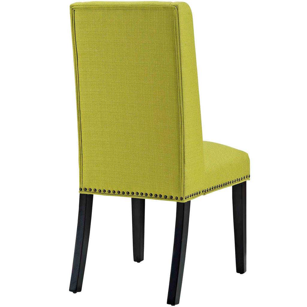 Baron Dining Chair Fabric Set of 2 in Wheatgrass