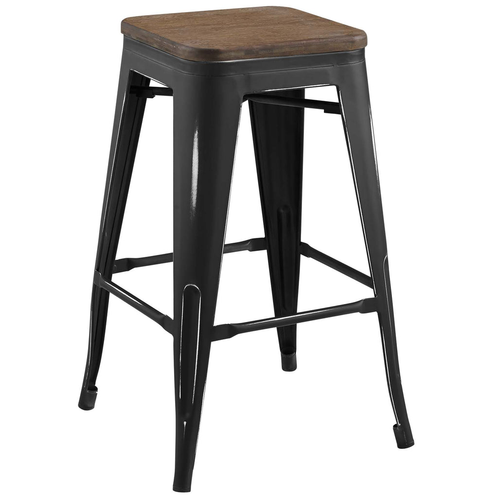 Promenade Counter Stool in Black