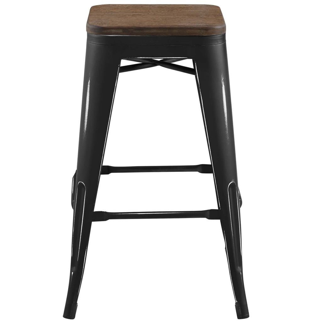 Promenade Counter Stool in Black