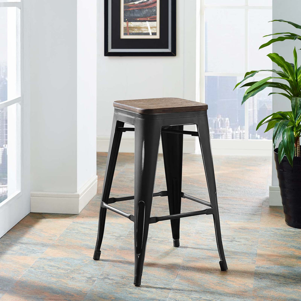 Promenade Counter Stool in Black