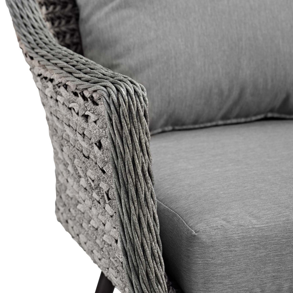 Endeavor Outdoor Patio Wicker Rattan Armchair