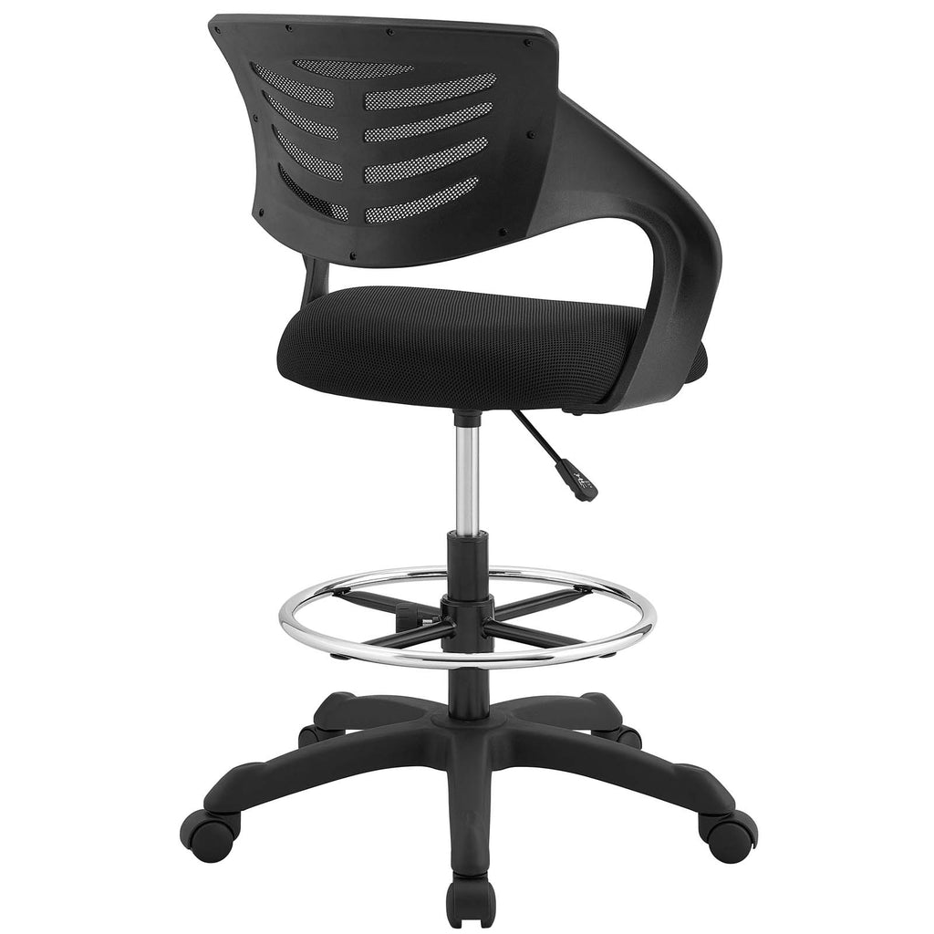 Thrive Mesh Drafting Chair in Black