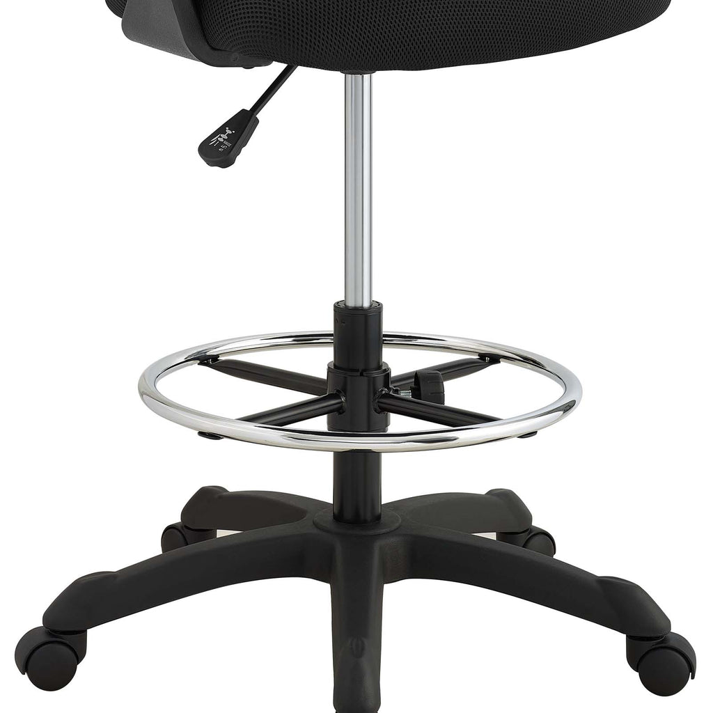 Thrive Mesh Drafting Chair in Black