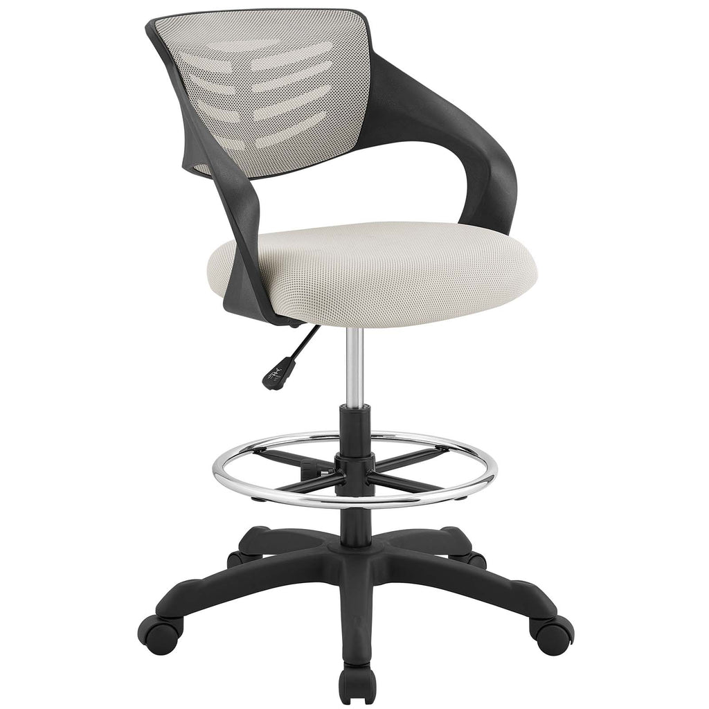 Thrive Mesh Drafting Chair in Gray