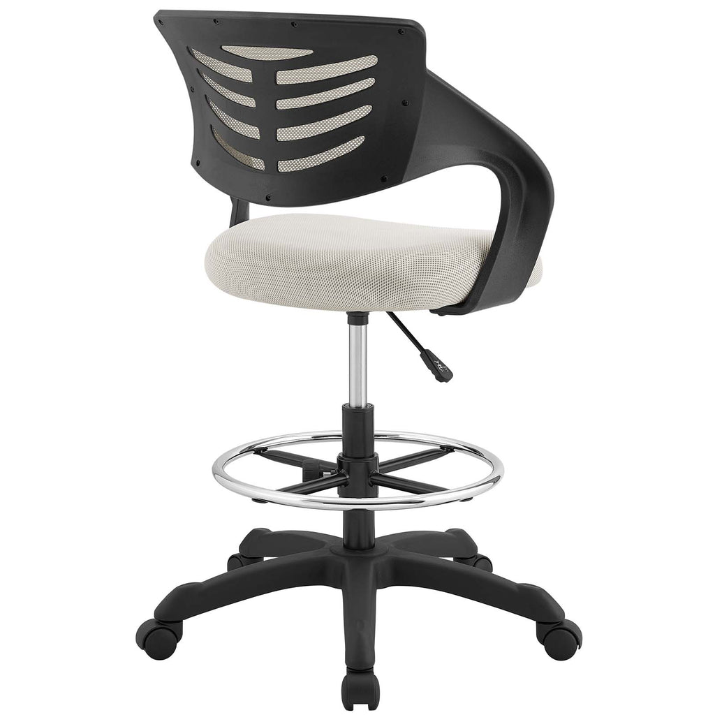 Thrive Mesh Drafting Chair in Gray