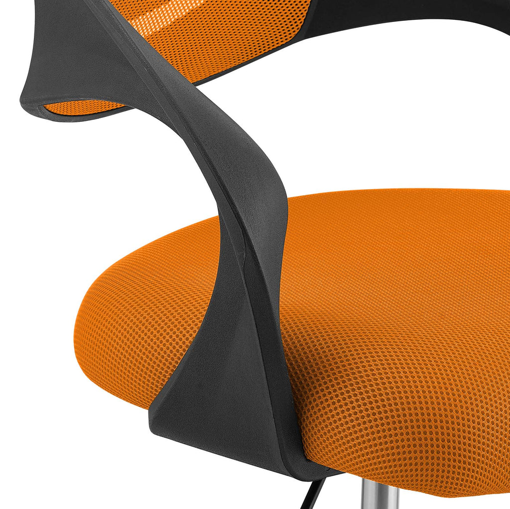 Thrive Mesh Drafting Chair in Orange