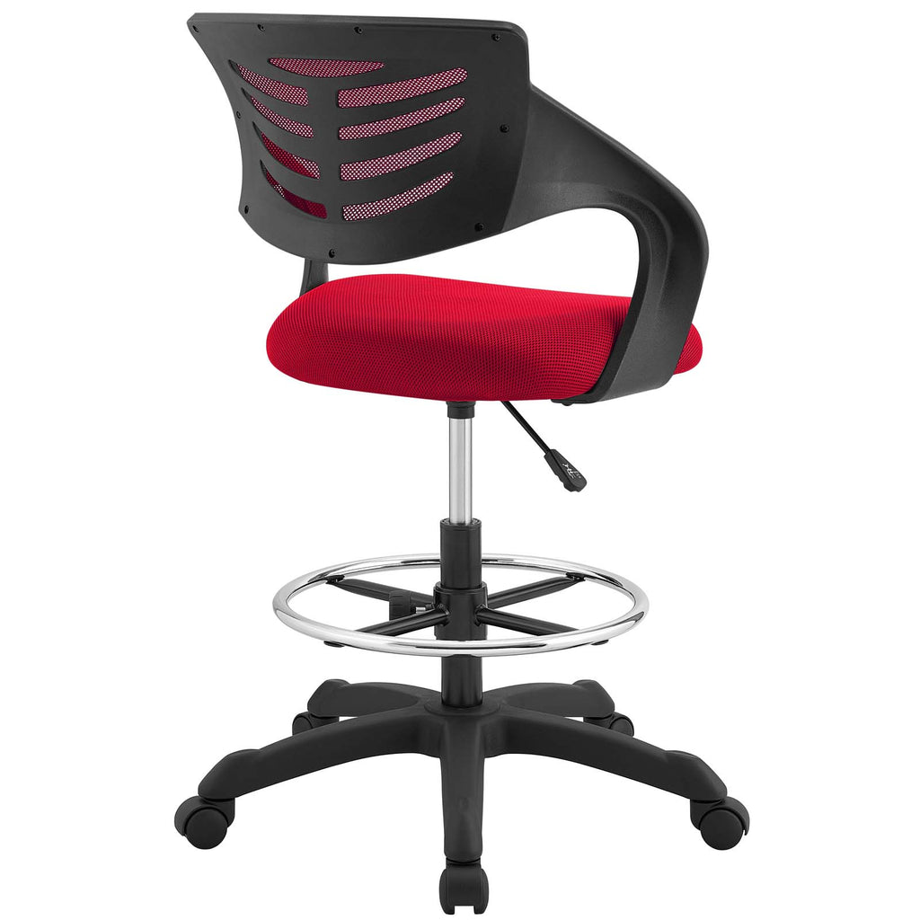 Thrive Mesh Drafting Chair in Red