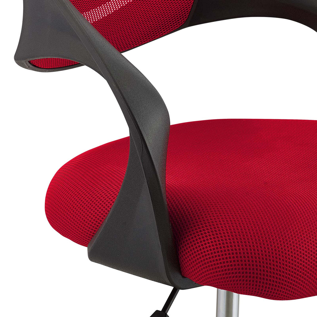 Thrive Mesh Drafting Chair in Red