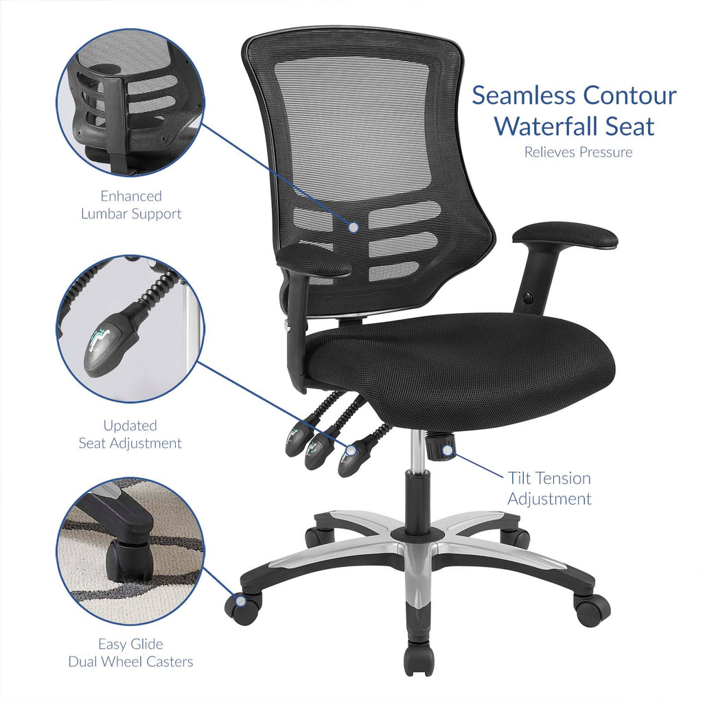 Calibrate Mesh Office Chair in Black